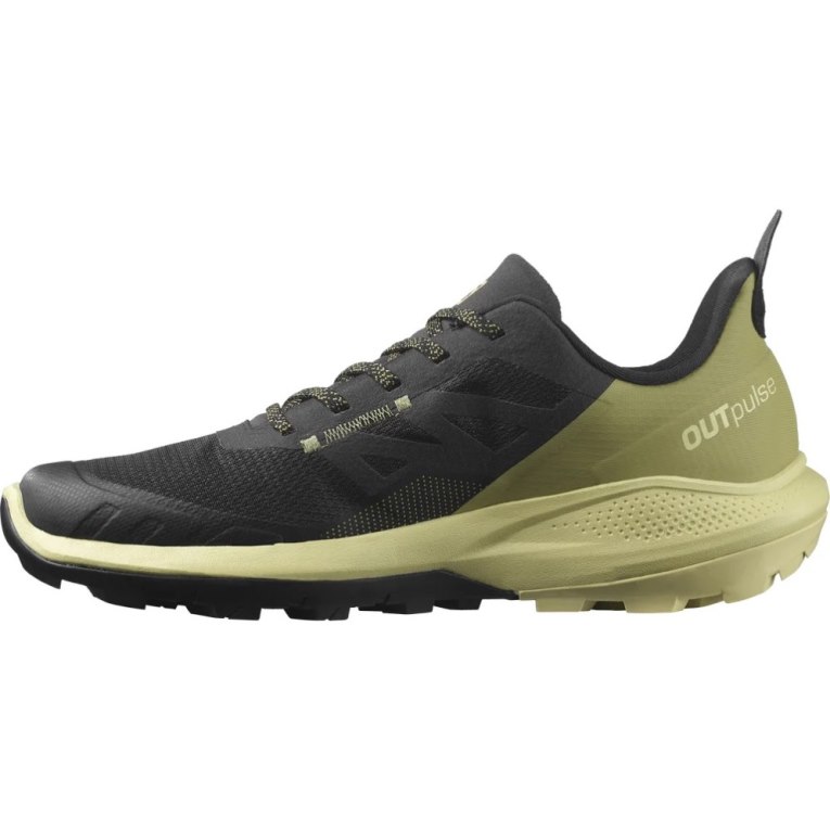 Tenis Senderismo Salomon Outpulse Hombre Verde Oliva Negros | MX CWYT264